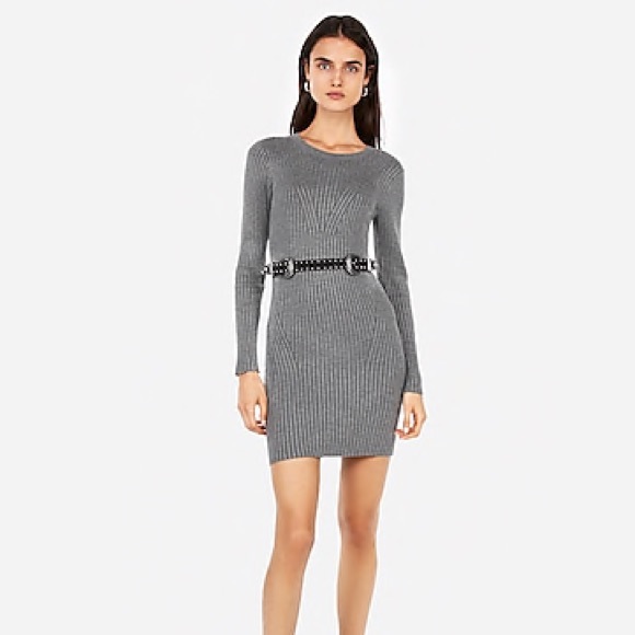 ✨MAKE AN OFFER‼️ Express: Ribbed Dress 💕 - Picture 6 of 6